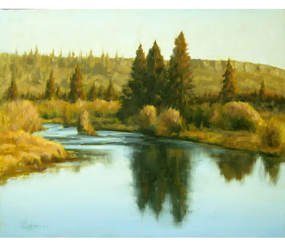 "Williamson River, Oregon" by Cal Capener